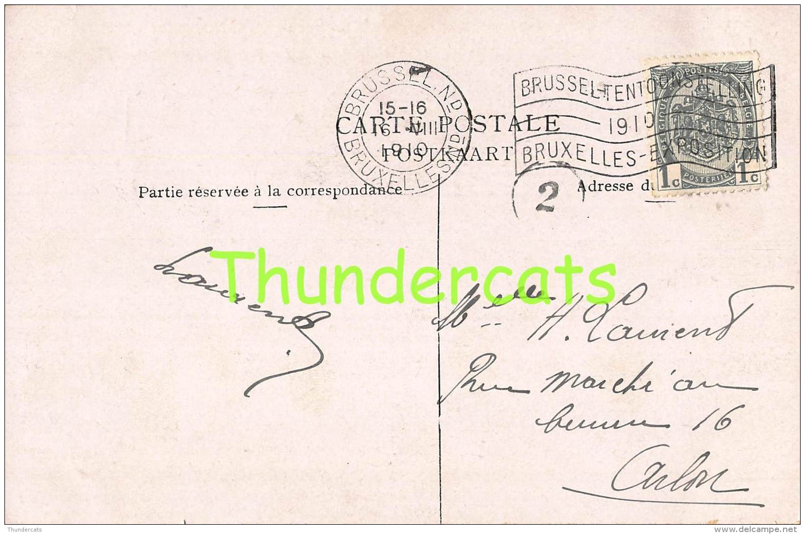 CPA EXPOSITION UNIVERSELLE DE BRUXELLES 1910 ENTREE DE BRUXELLES KERMESSE - Fêtes, événements