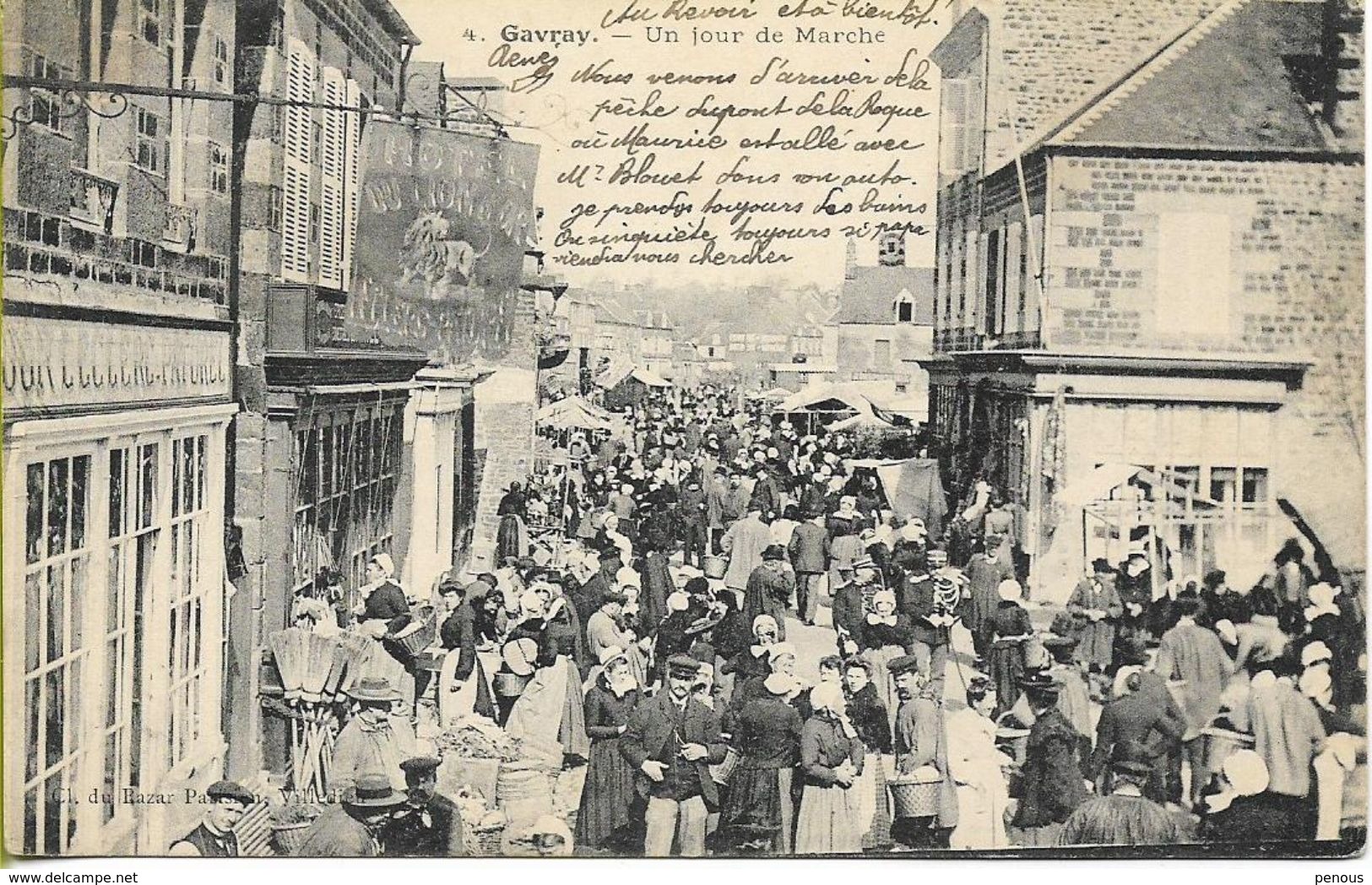 GAVRAY  Un Jour De Marché - Autres & Non Classés