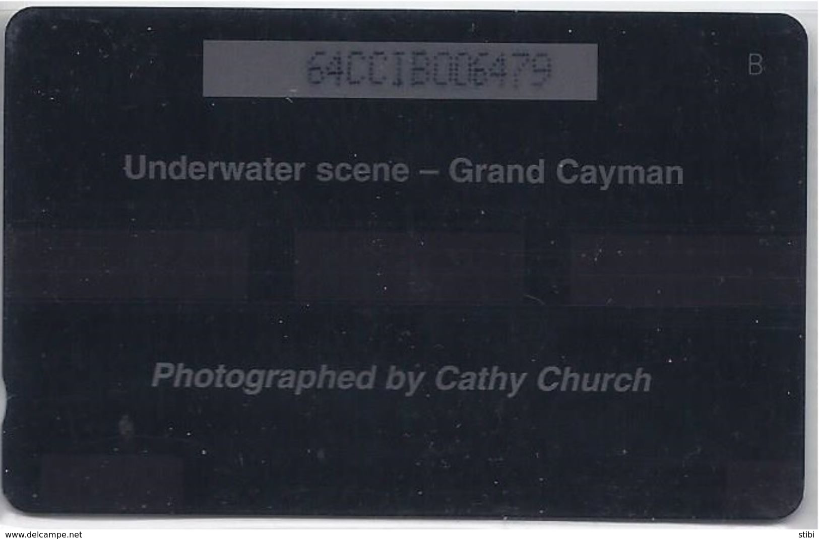 CAYMAN ISLANDS - UNDERWATER SCENE - 64CCIB - Isole Caiman