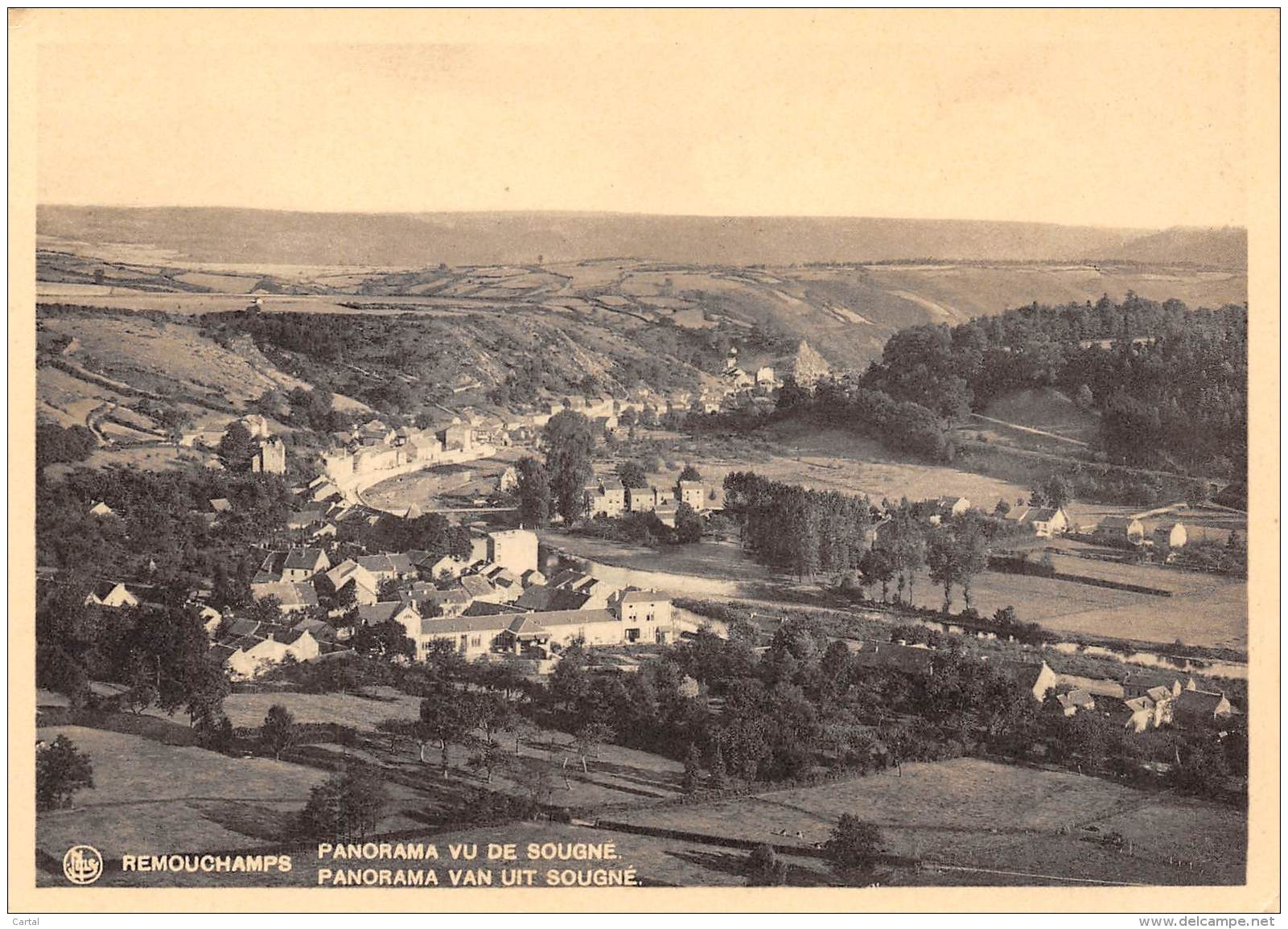 CPM - REMOUCHAMPS - Panorama Vu De Sougné. - Aywaille