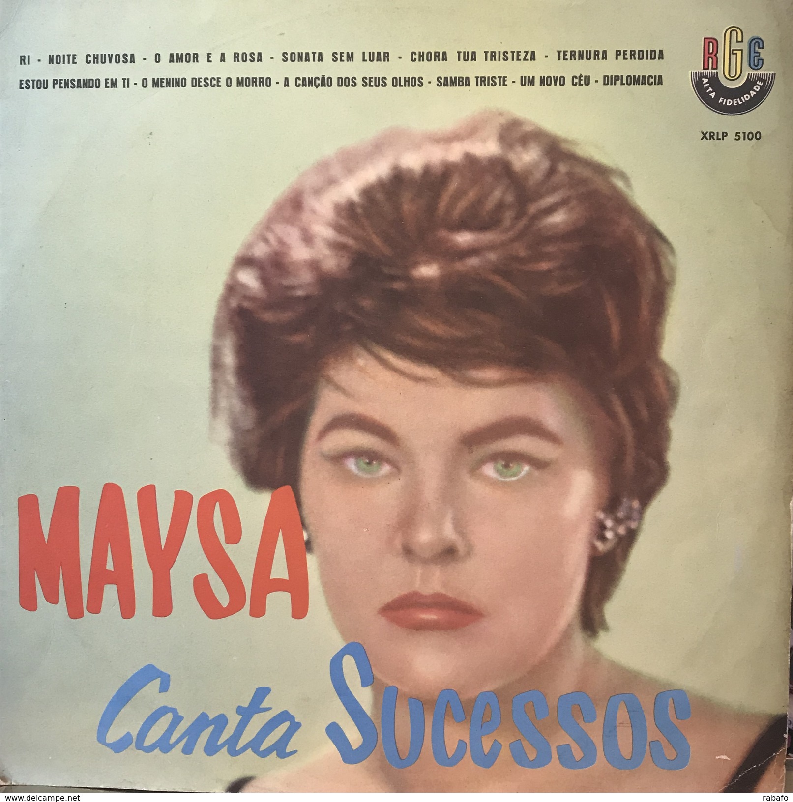 LP Brasileño De Maysa Año 1960 - World Music