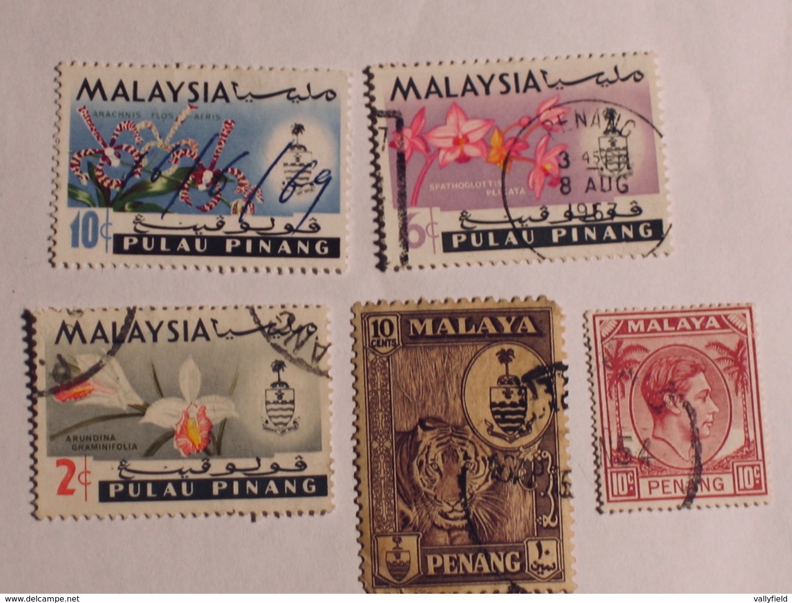 MALAISIE (Penang)  1949-65  Lot # 16 - Penang