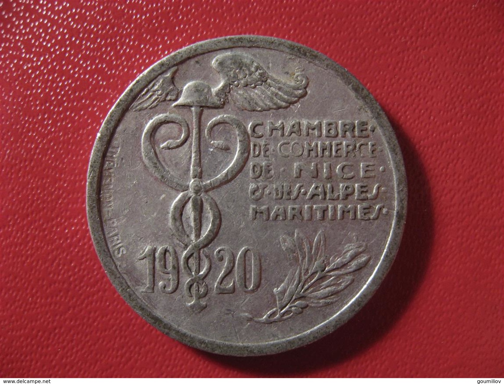 10 Centimes 1920 Chambre De Commerce De Nice Et Des Alpes Maritimes 9128 - Monétaires / De Nécessité