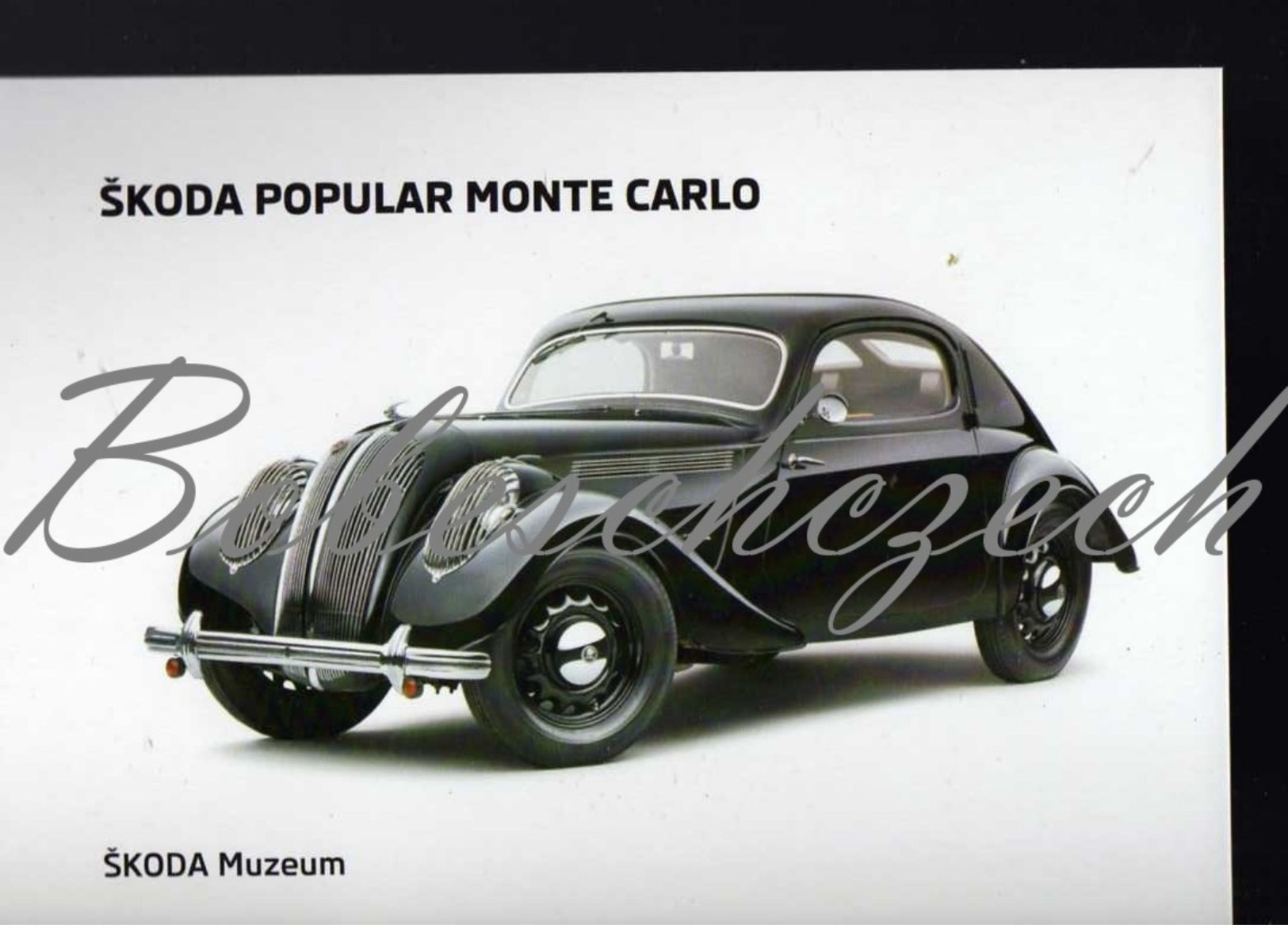 8 263 CZECH REPUBLIC  - Cca 2010 - Skoda Popular Sport Monte Carlo - ( 1935-1938 ) - Voitures De Tourisme