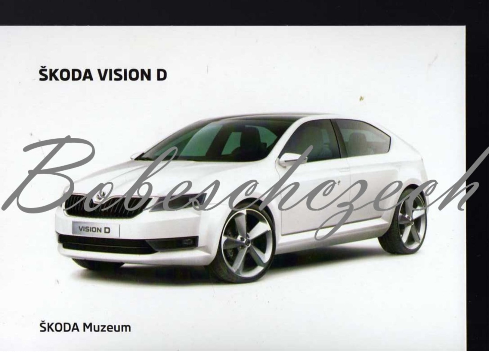 8 265 CZECH REPUBLIC  - Cca 2010 - Skoda Vision D (2011) A Prospective Design Concept - Voitures De Tourisme