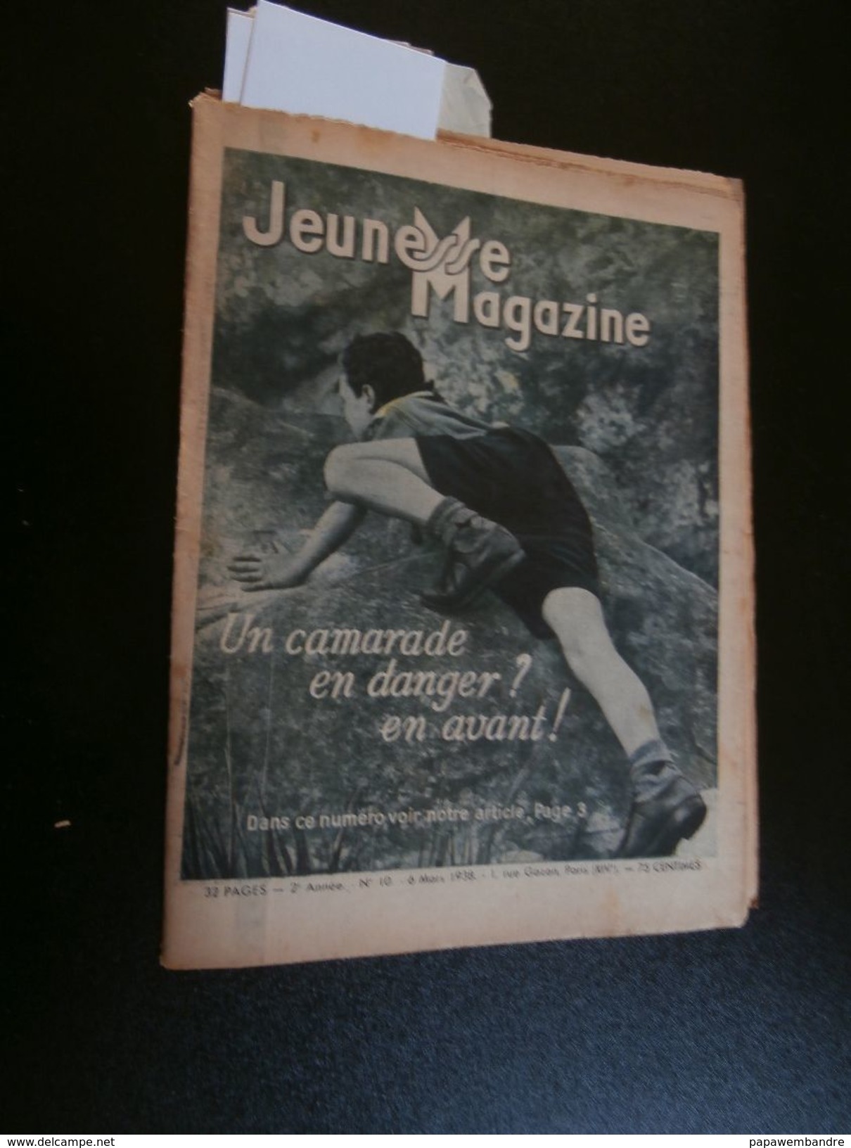 Jeunesse Magazine 10 (06/03/1938) : Versailles, Volovan, M Campbell, Joë Hamman - 1900 - 1949