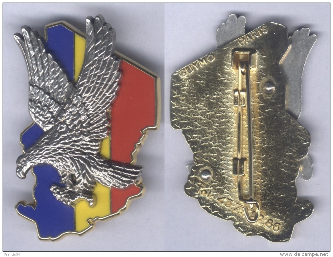 Insigne De L'Opération Epervier - Tchad 1986/2013 - Armée De Terre