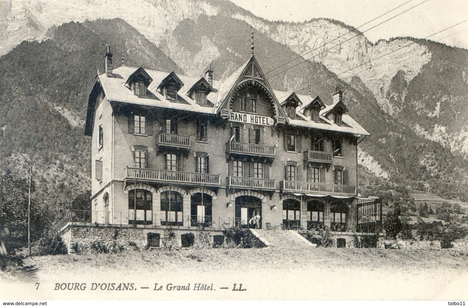 38 - Bourg D'Oisan - Le Grand Hotel - Bourg-d'Oisans