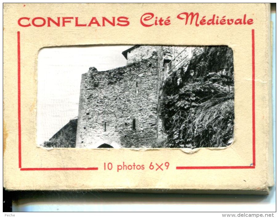 N°60314 -petit Carnet Vues Conflans Cité Médiévale - Conflans Saint Honorine