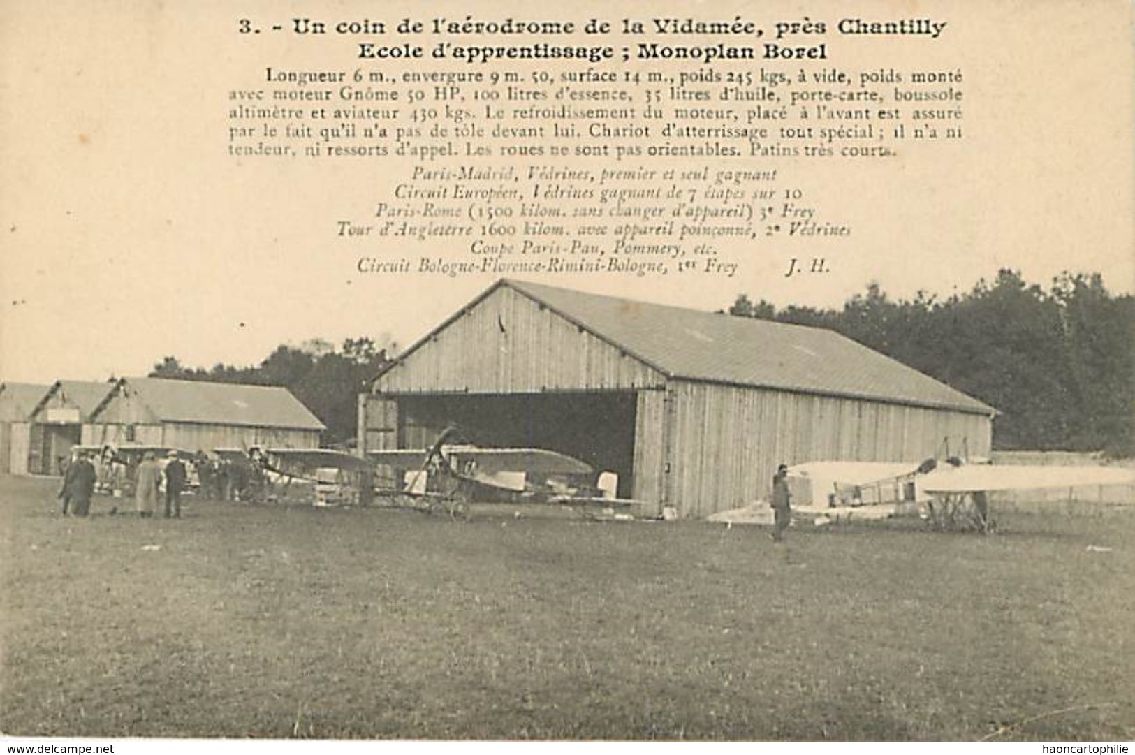 60: Aerodrome De La Vidamée  Avion Aviation - Autres & Non Classés