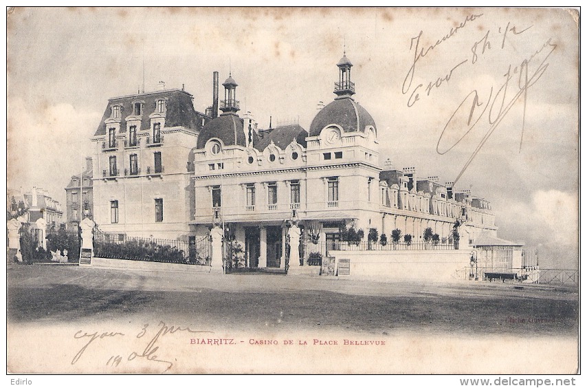 ***   64  ****  BIARRITZ  Casino De La Plage Bellevue  Taches Rouille - Biarritz