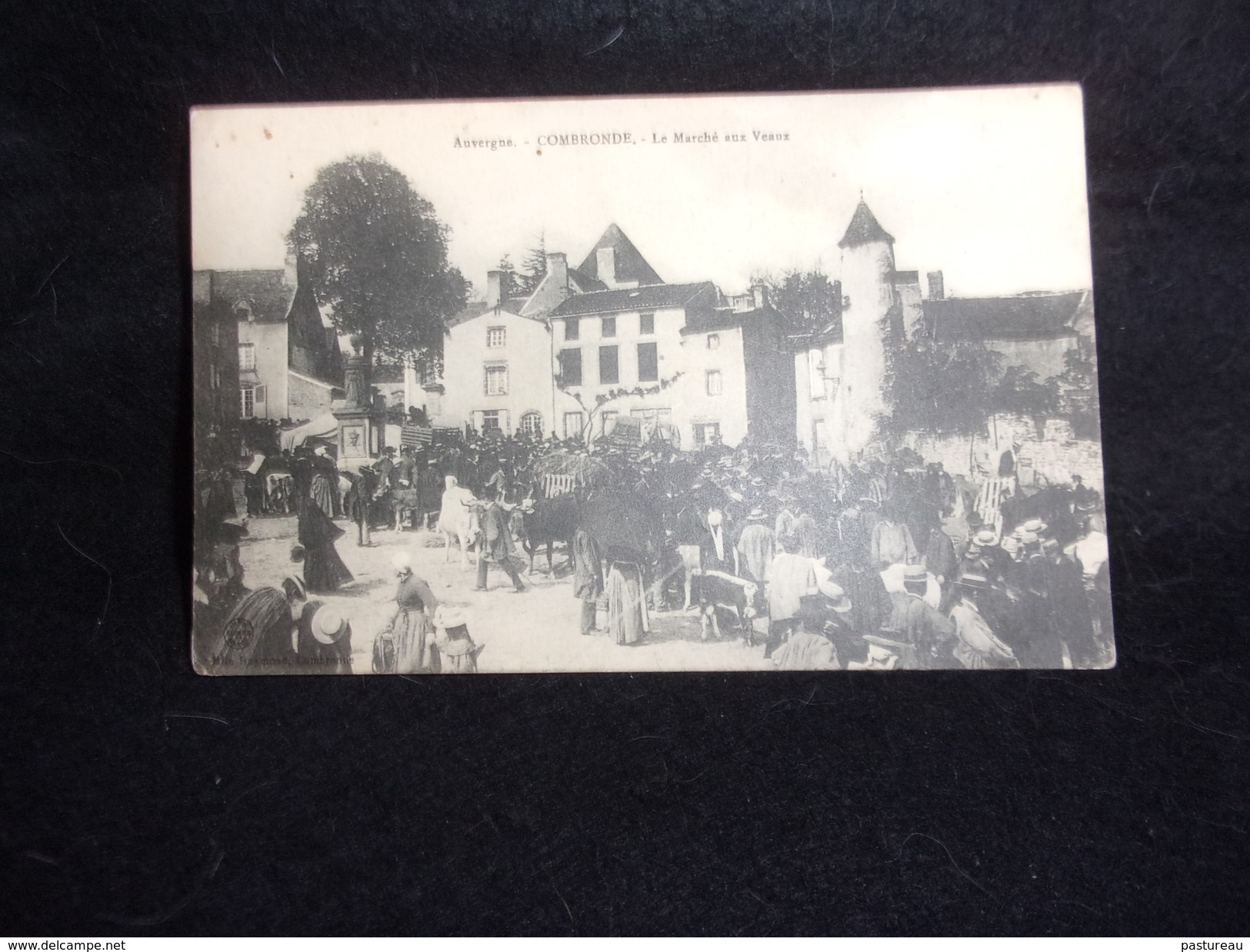 Auvergne . Combronde . Le Marché Aux Veaux.Voir 2 Scans . - Combronde