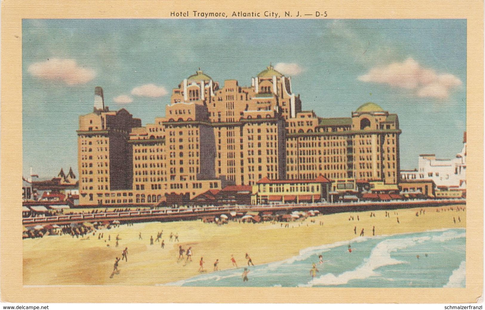 AK Atlantic City Hotel Traymore A Pleasantville Absecon Ventnor Margate Brigantine New Jersey NJ United States USA - Atlantic City