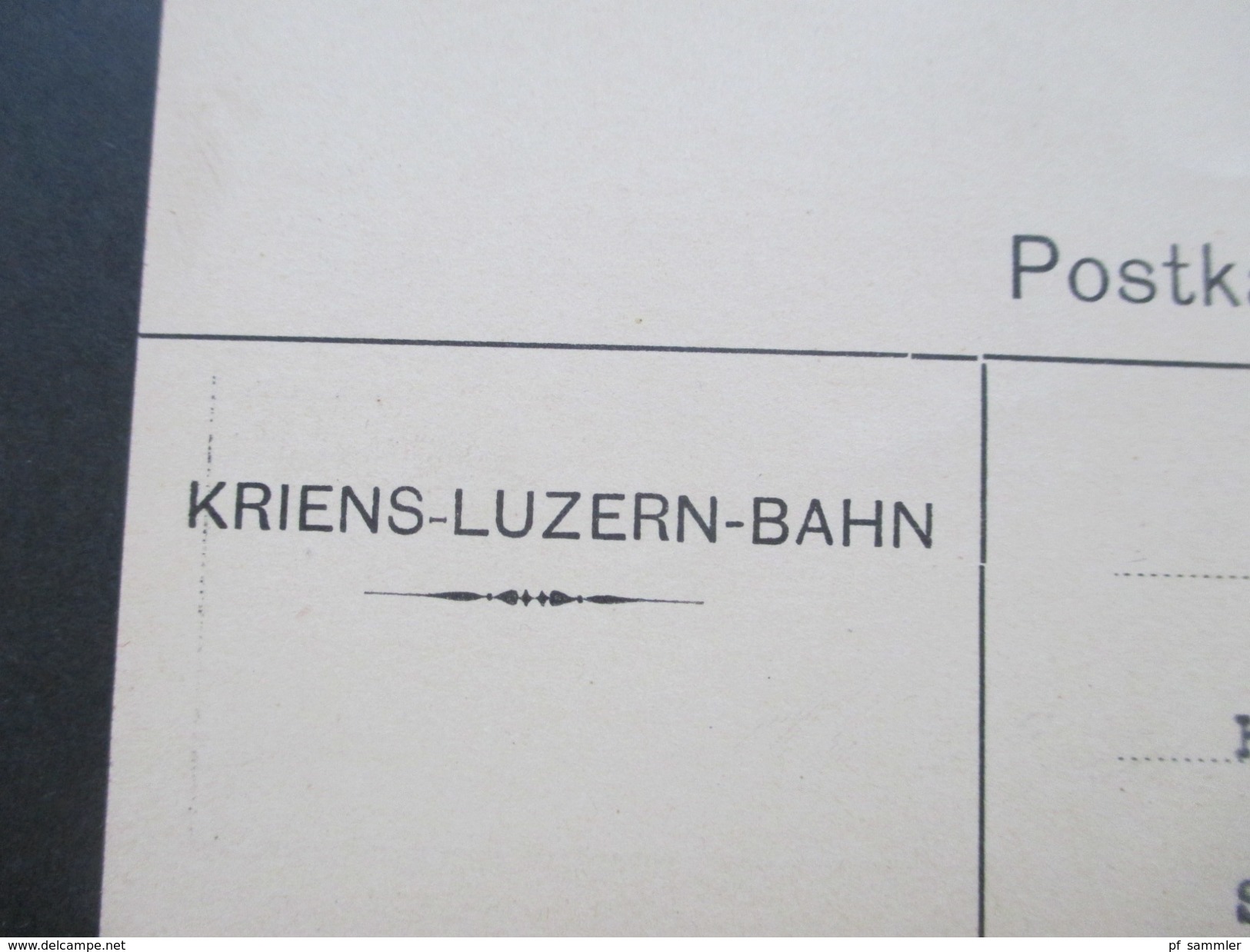 Schweiz 1939 / 41 PK Kriens - Luzern - Bahn. Eisenfass Oel / 2 Kannen Oel. Avis Für Güter 2 Stück!! - Briefe U. Dokumente