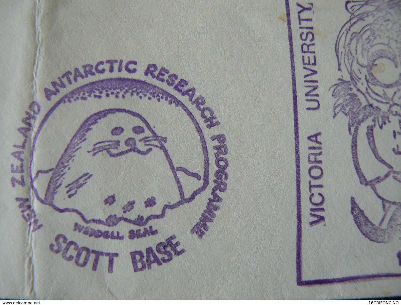 1976 BEAUTIFUL LETTER FROM "SCOTT BASE " TO ENGLAND.. WITH BEAUTIFUL STAMPS..//..BEI TIMBRI SU BASE SCOTT X  INGHILTERRA - Briefe U. Dokumente