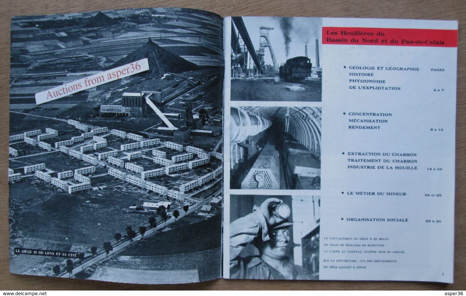 Les Houillères Du Bassin Du Nord Et Du Pas-de-Calais 1960 France (charbon, Mines) - Collections