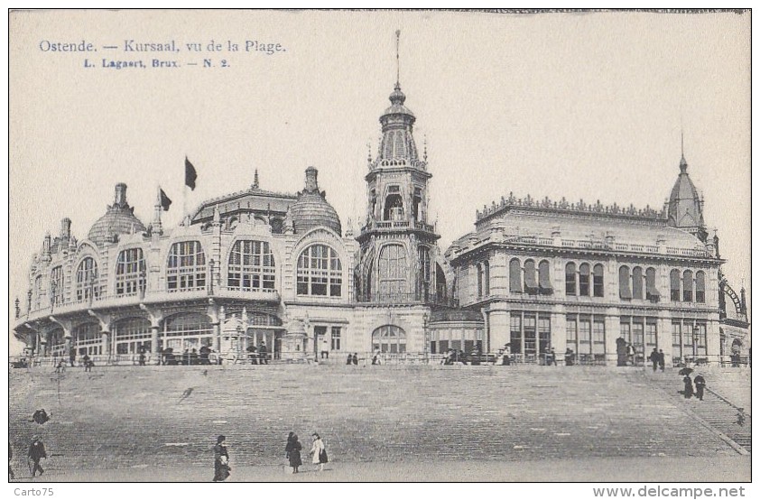 Belgique - Ostende - Kursaal Vu De La Plage - Oostende