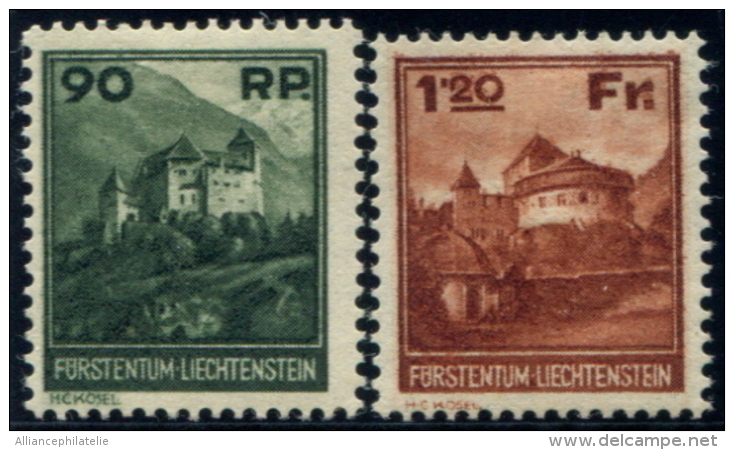 Lot N°6485 Liechtenstein N°112/13 Neuf * TB - Nuovi