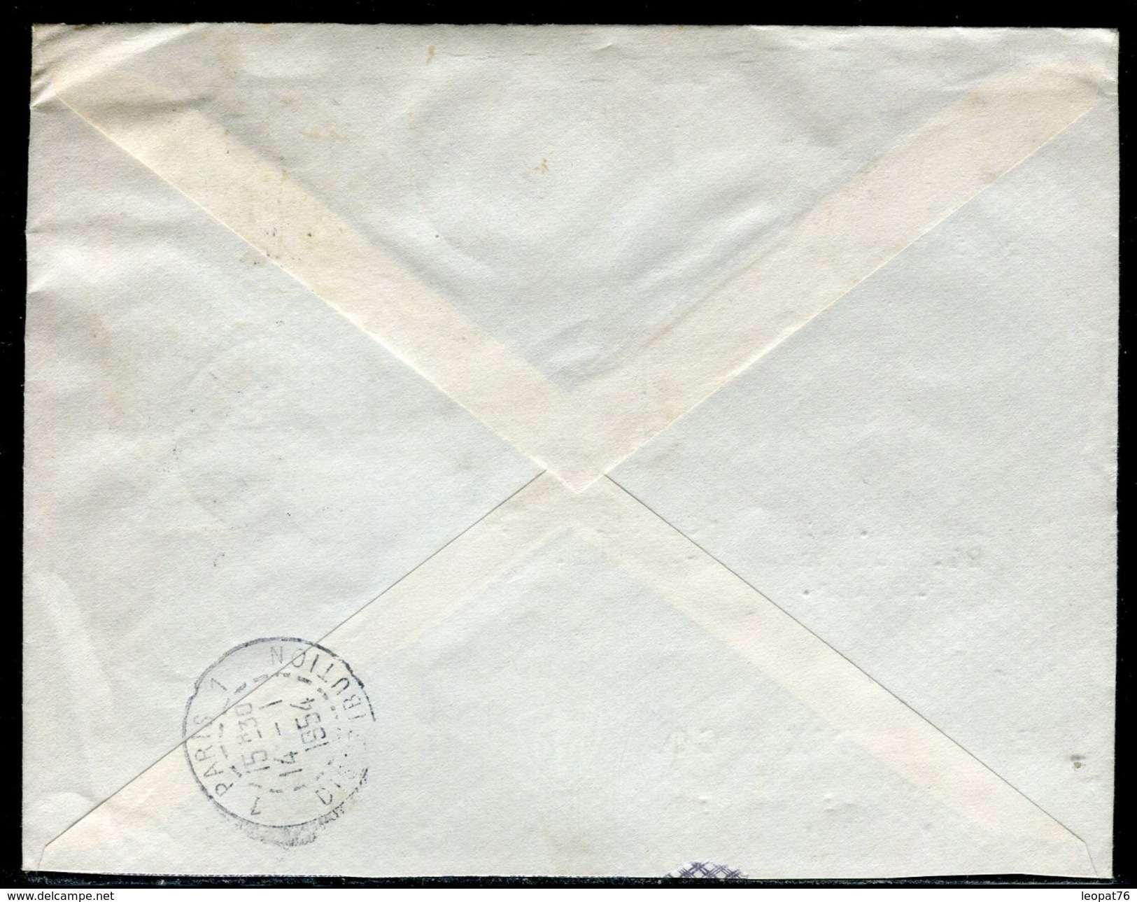 Danemark - Enveloppe En Recommandé De Copenhague Pour Paris En 1954 - Ref D229 - Briefe U. Dokumente