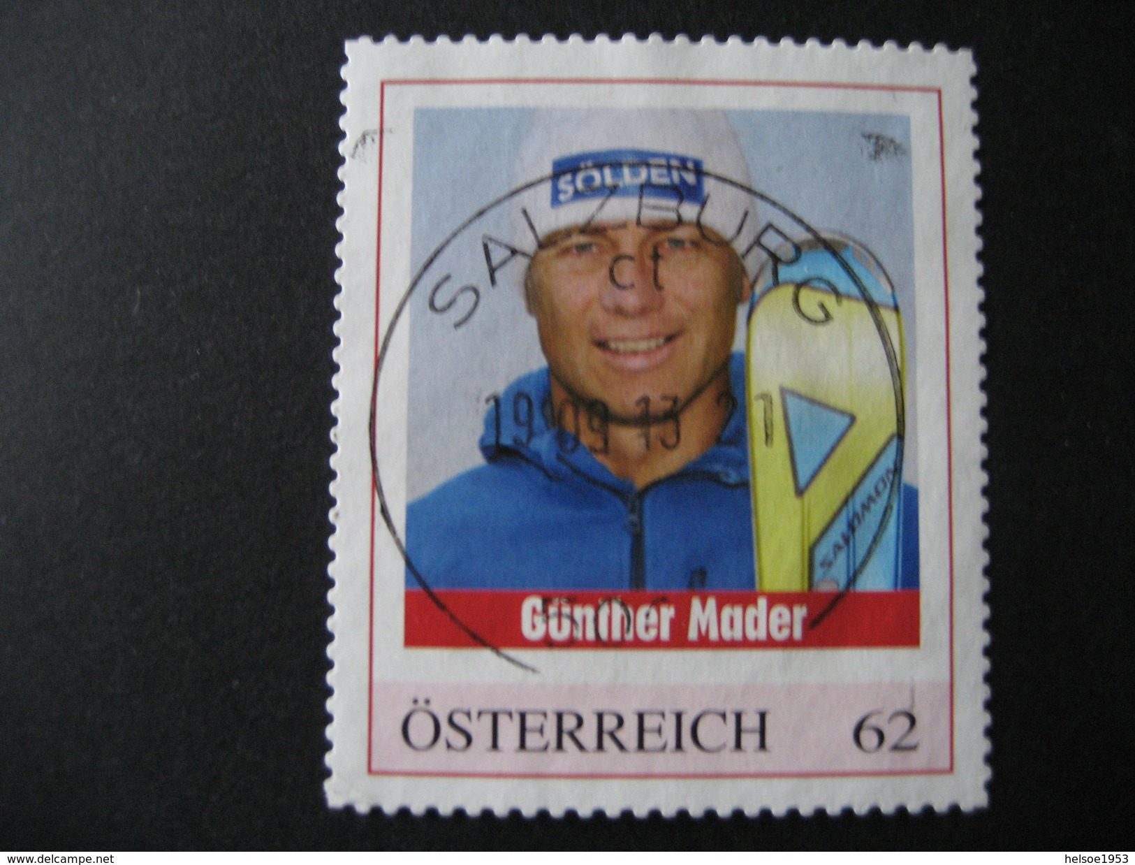 PM Gestempelt Günther Mader, - Personnalized Stamps