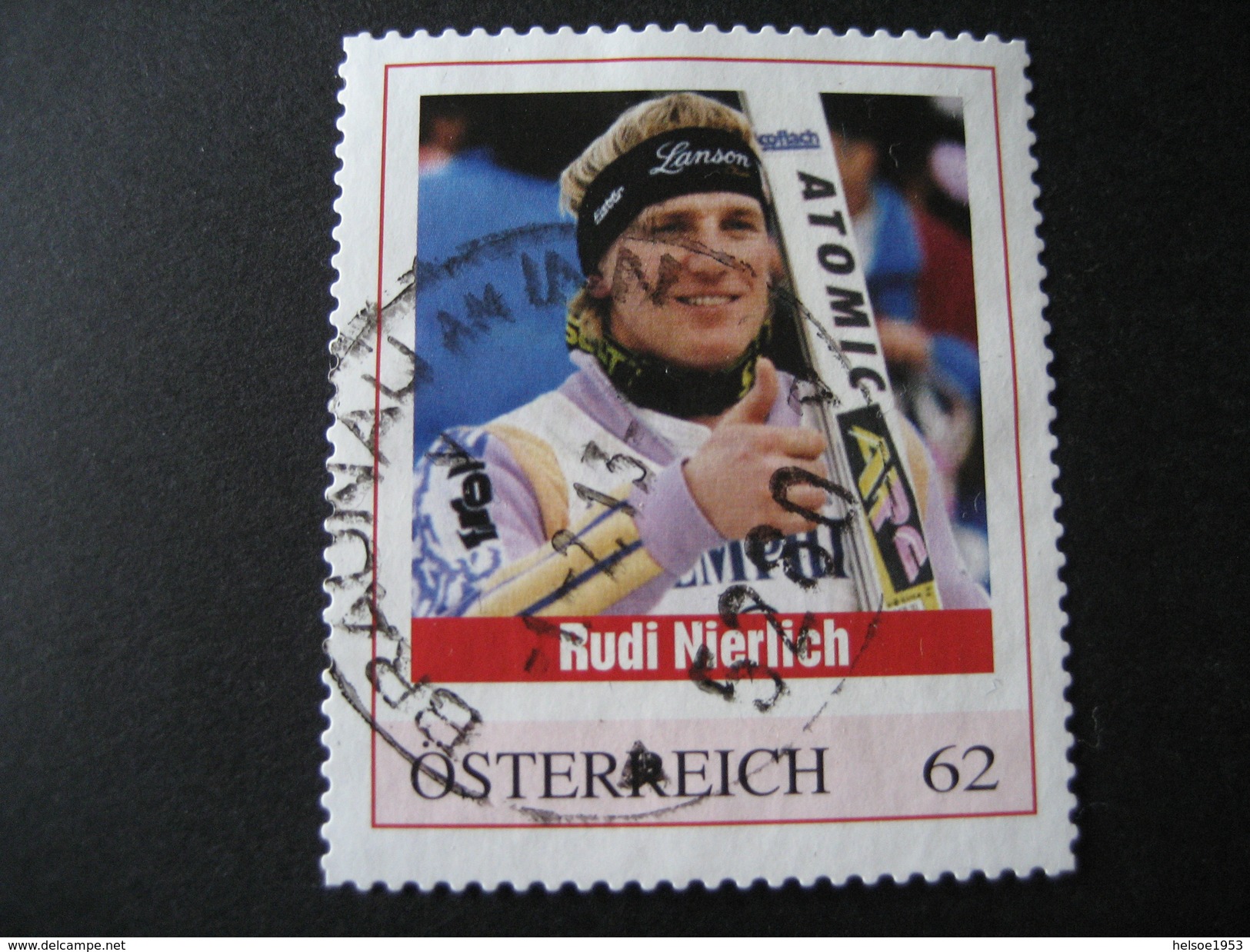 Österreich- Pers.BM Rudi Nierlich Gebraucht - Personalisierte Briefmarken