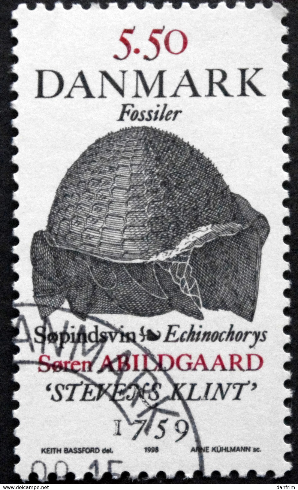 Denmark 1998   Fossils  MiNr.1197 ( Lot L 2071 ) - Oblitérés