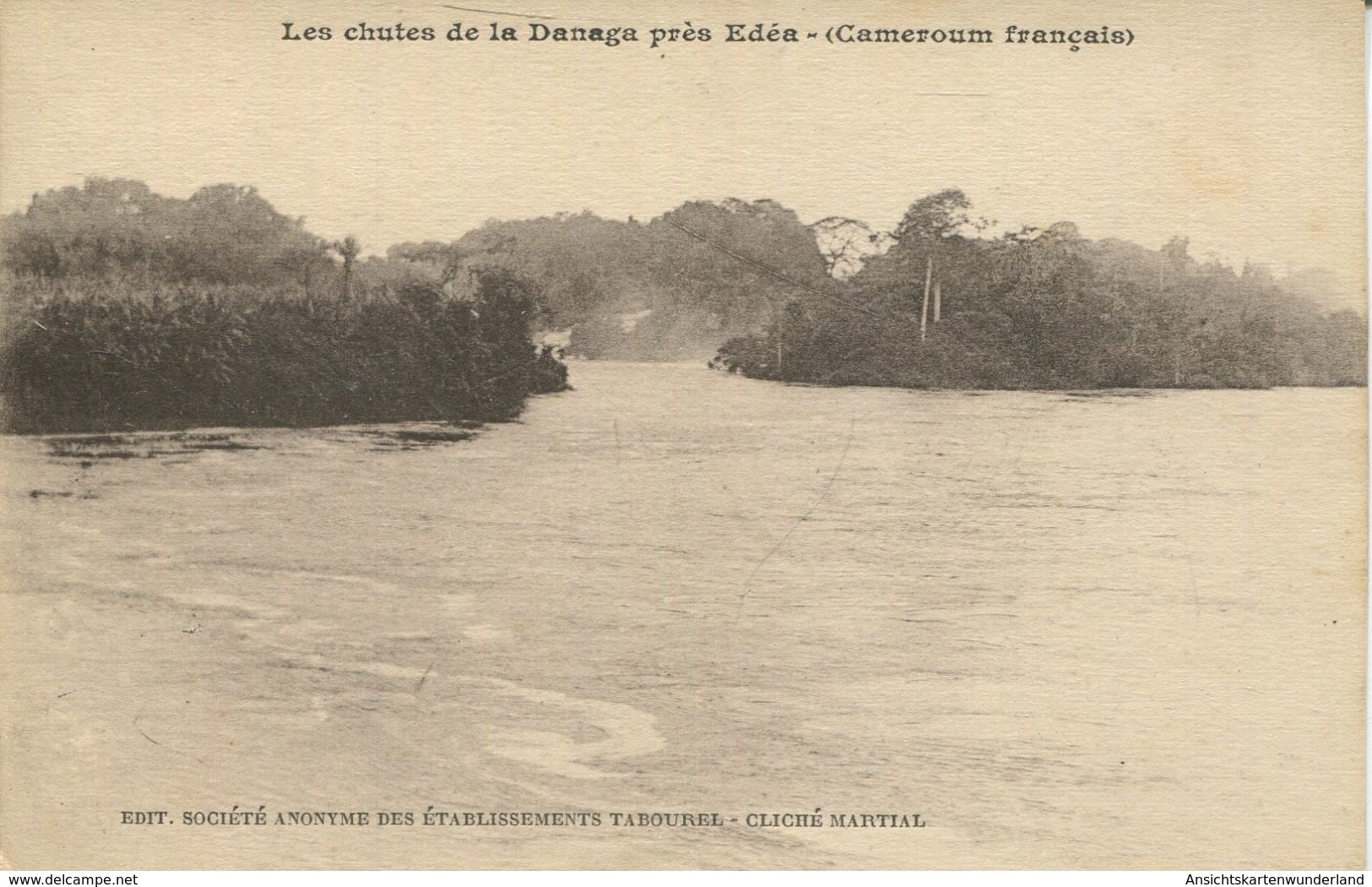 Les Chutes De La Danaga Près Edéa (002318) - Kamerun