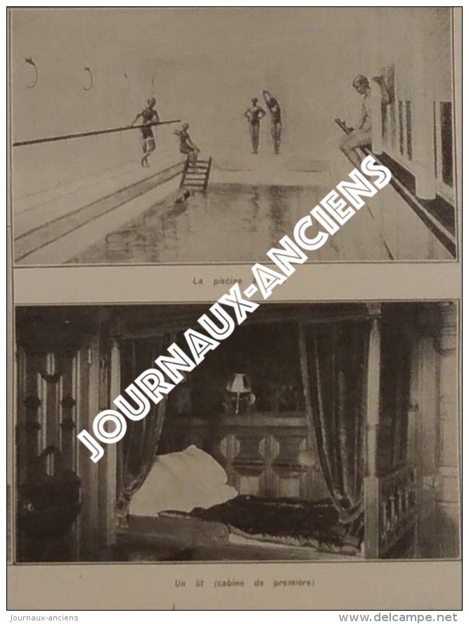 1912 LE TITANIC LA CATASTROPHE - FETES DE TUNIS - AVIATION MISS QUIMBY - VAINQUEUR DE MONACO - HENRI BRISSON - 1900 - 1949