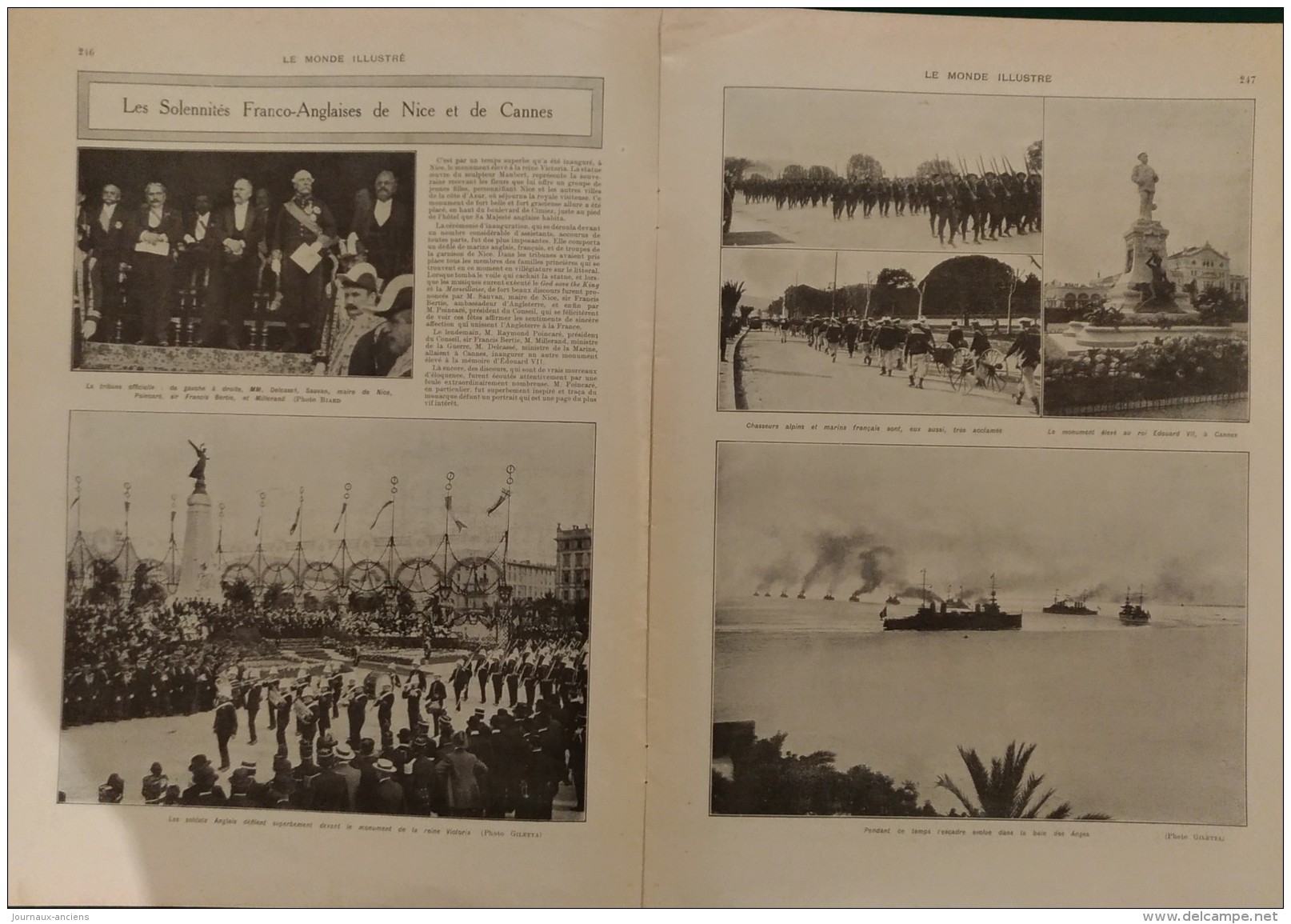 1912 LE TITANIC LA CATASTROPHE - FETES DE TUNIS - AVIATION MISS QUIMBY - VAINQUEUR DE MONACO - HENRI BRISSON