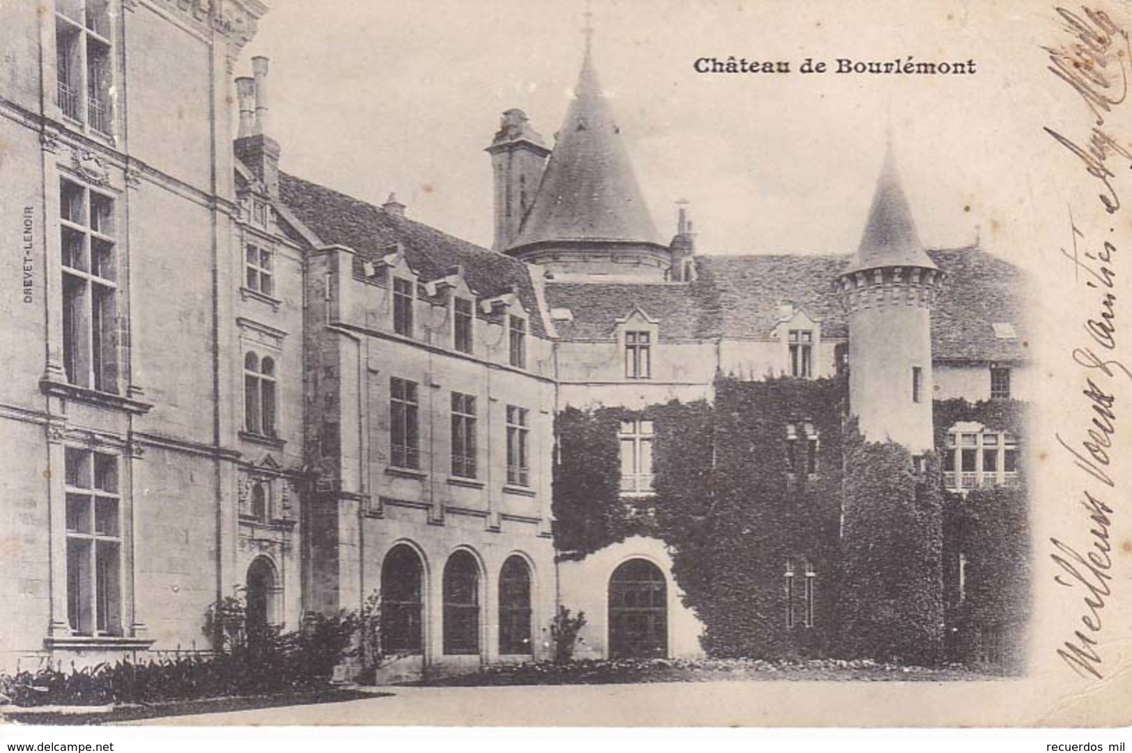 Chateau De Bourlemont    1907 - Coussey