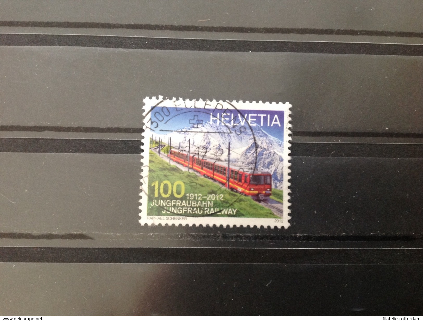 Zwitserland / Suisse - 100 Jaar Jungfrau Spoorweg (100) 2012 - Used Stamps