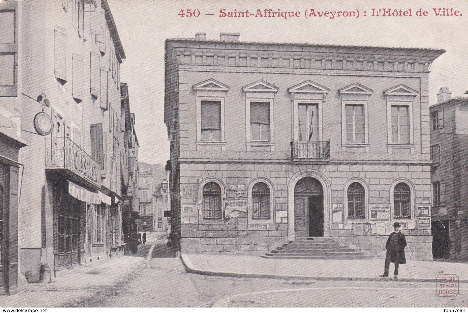 SAINT-AFFRIQUE - AVEYRON -  (12) - CPA DE 1909 - Saint Affrique