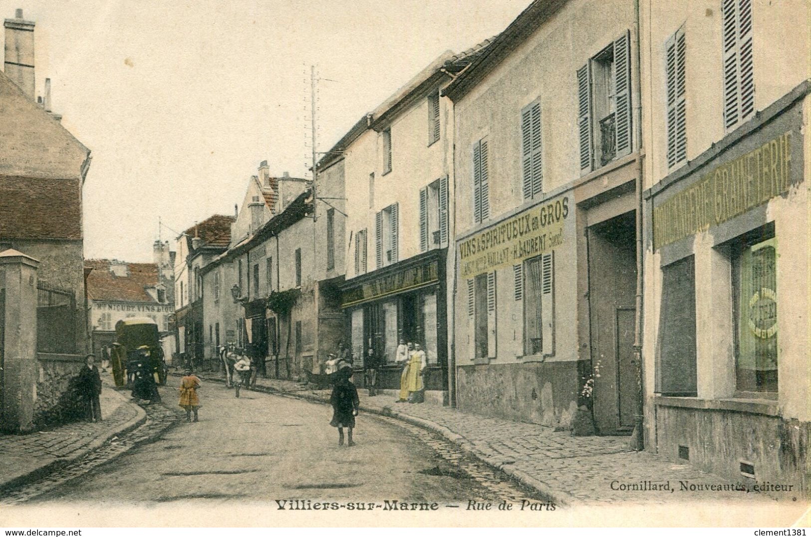 Villiers Sur Marne Rue De Paris Edit Cornillard - Villiers Sur Marne