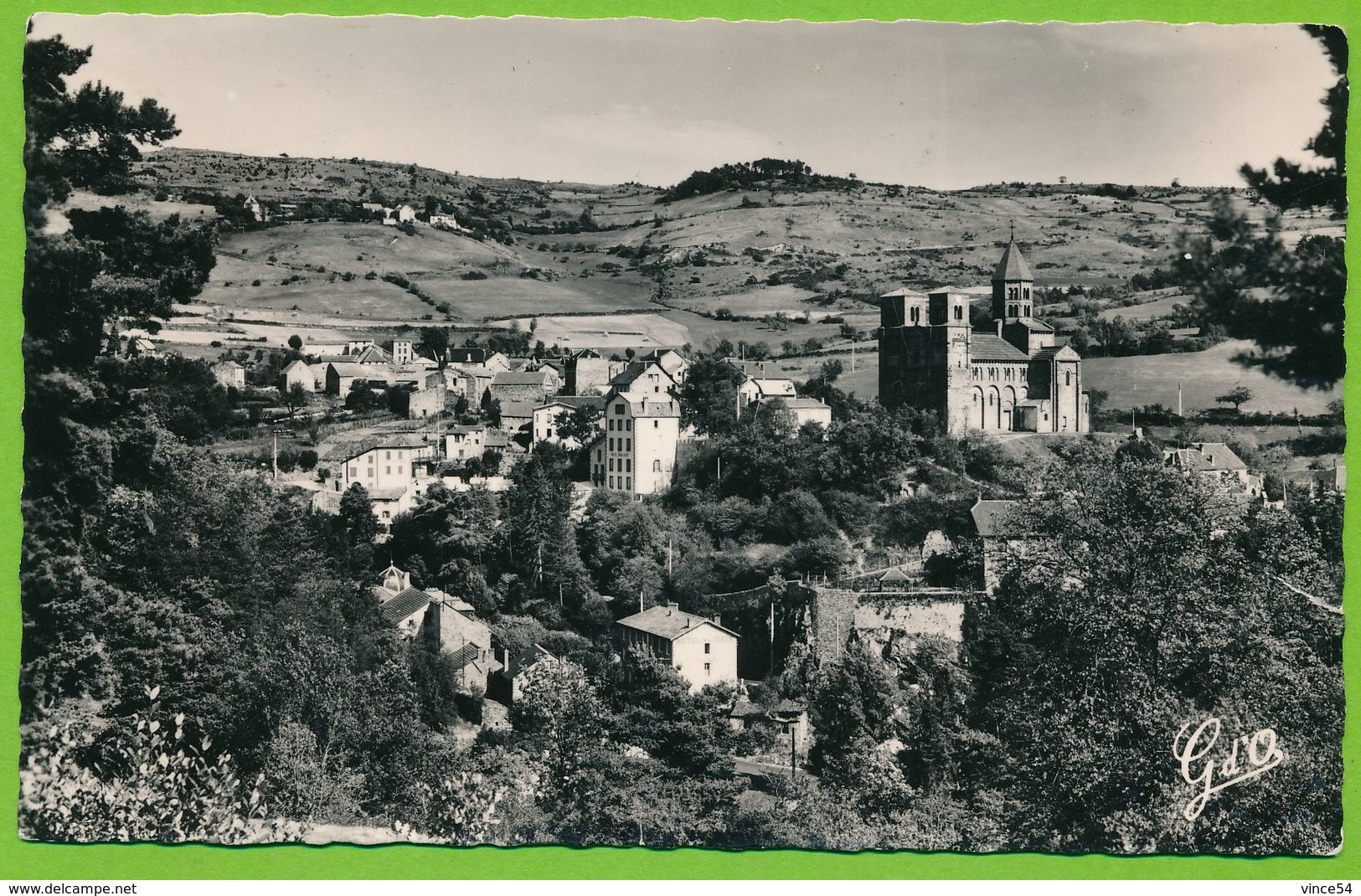 L'AUVERGNE - SAINT-NECTAIRE-LE-HAUT - Vue Générale Sud-Ouest Photo Véritable - Saint Gervais D'Auvergne