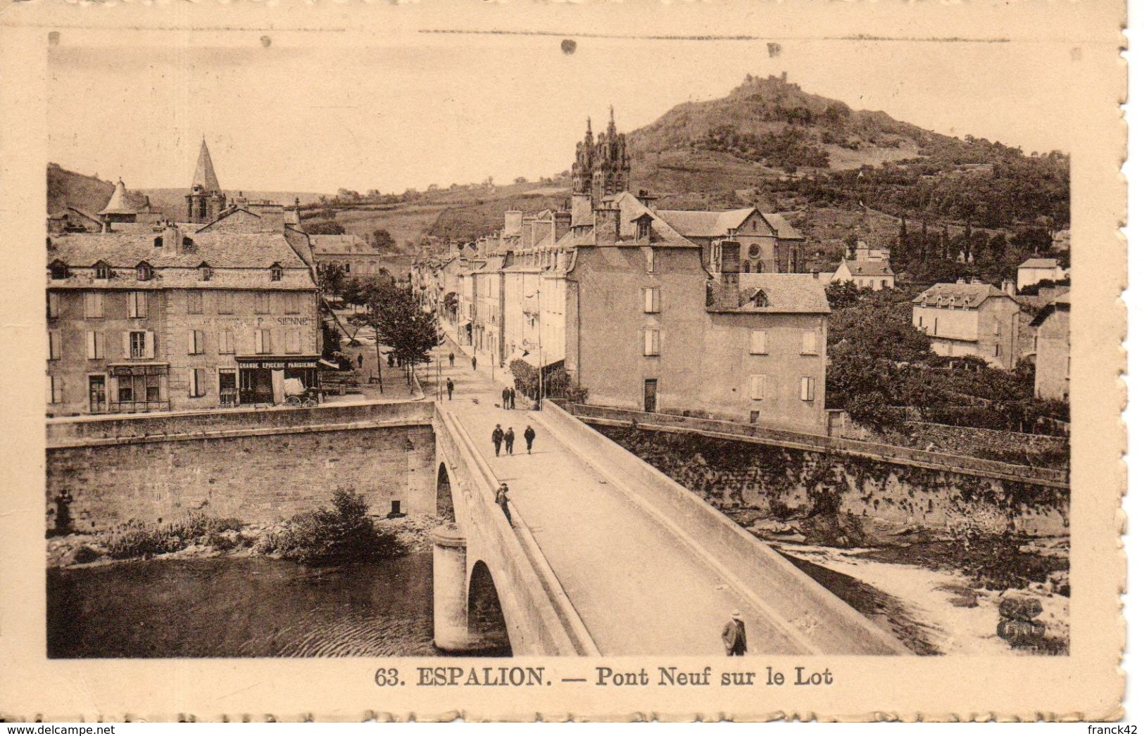 12. Espalion. Pont Neuf Sur Le Lot - Espalion