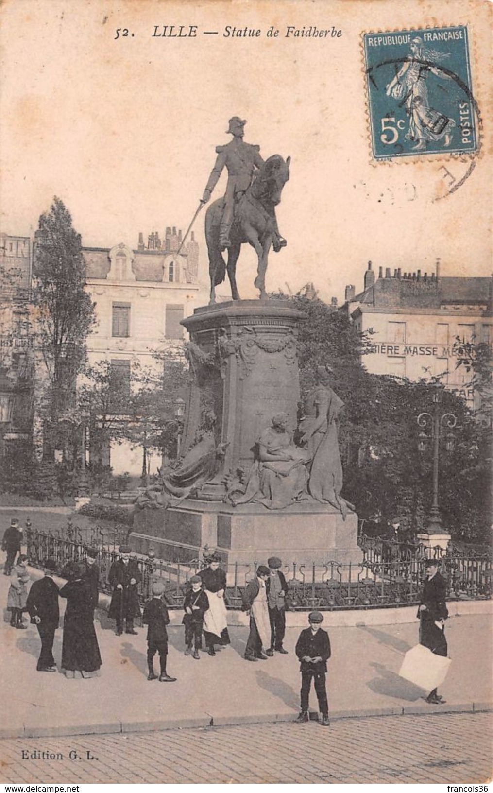 Lot de 121 CPA - Lille (59) divers - bon état - lot partiellement scanné