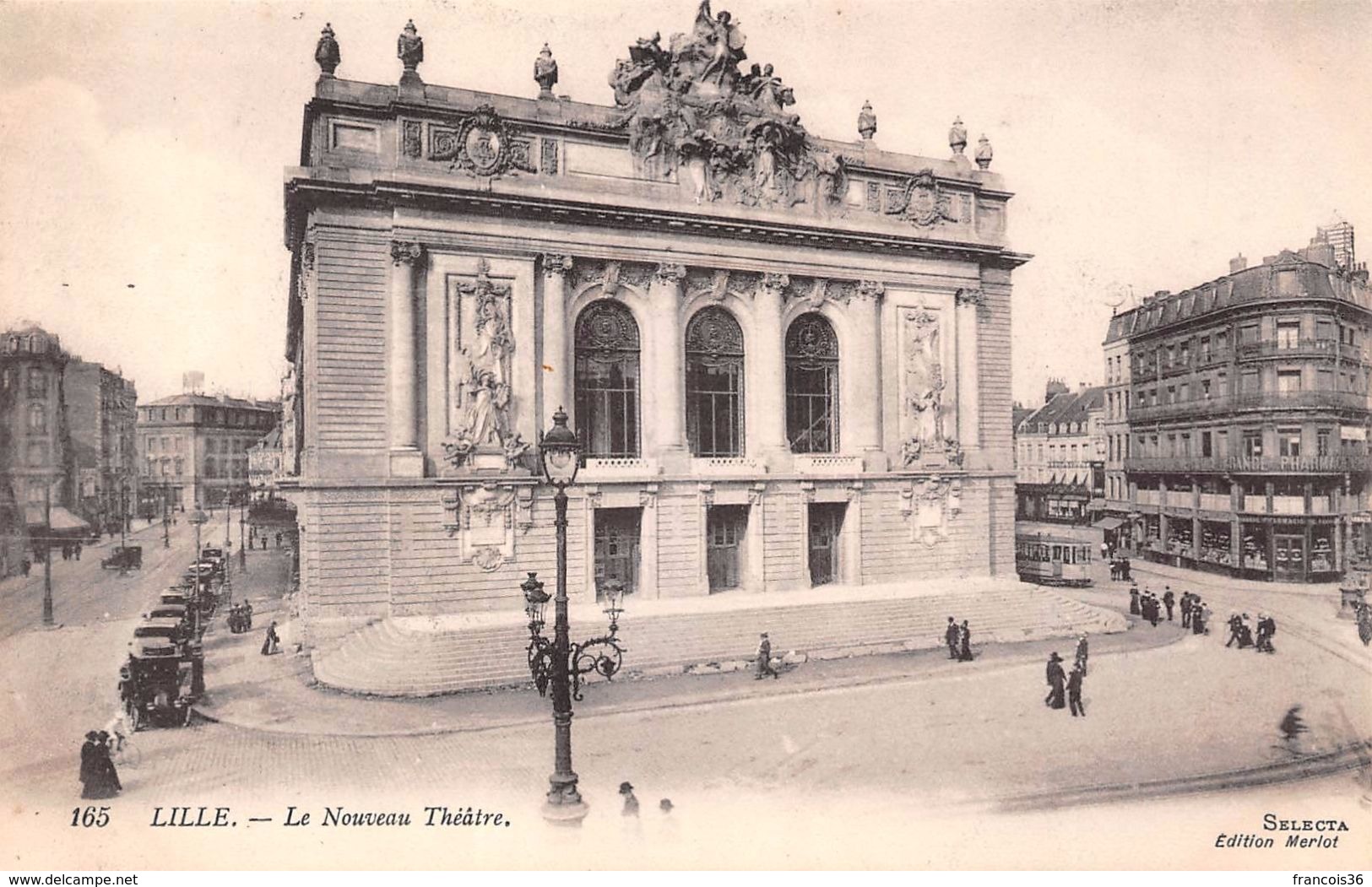 Lot de 121 CPA - Lille (59) divers - bon état - lot partiellement scanné