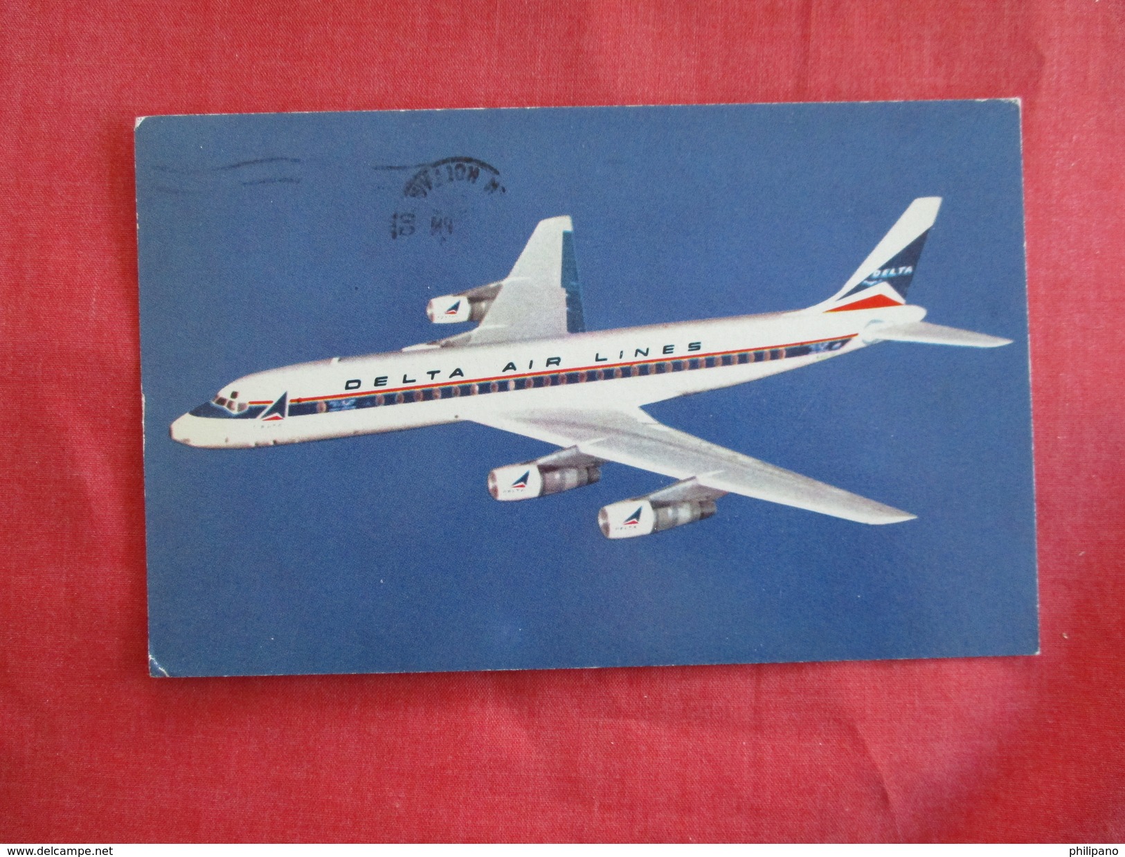 Delta Air Lines DC 8 Fanjet  1964 Cancel> -ref 2754 - 1946-....: Ere Moderne