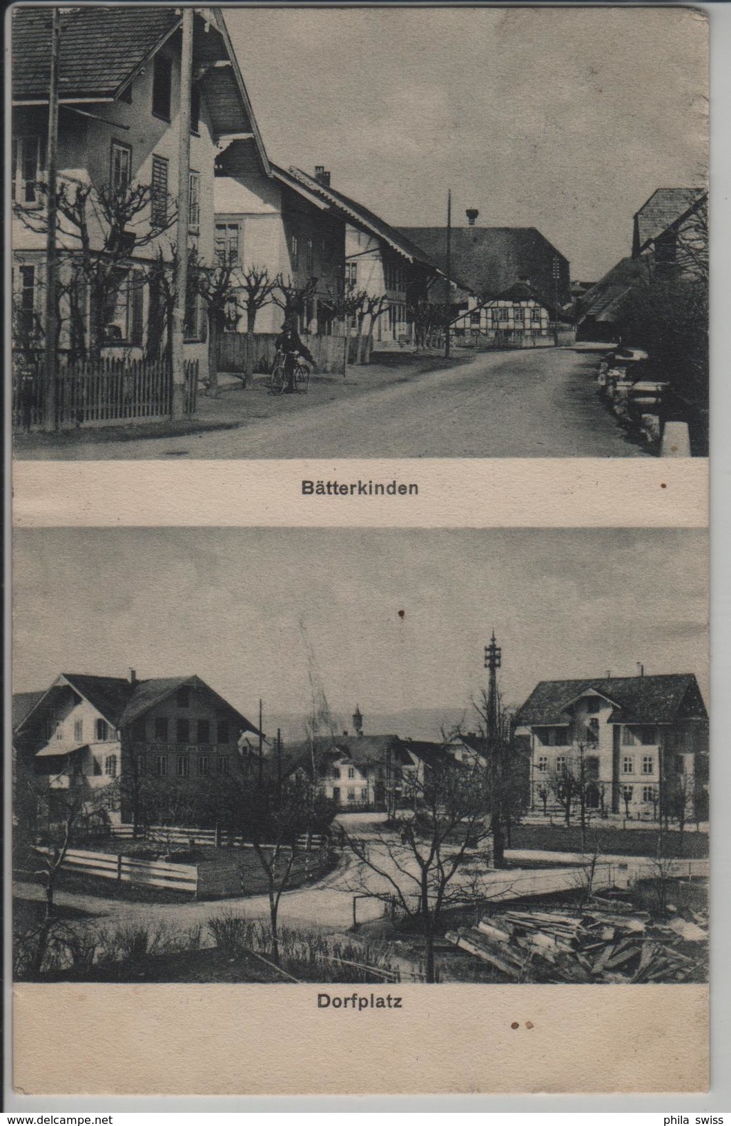 Bätterkinden - Dorfpartie, Dorfplatz, Animee - Other & Unclassified