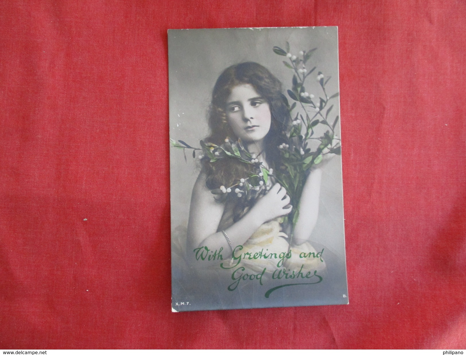 RPPC  Color Tinted  Young Girl  Ref 2754 - Fashion