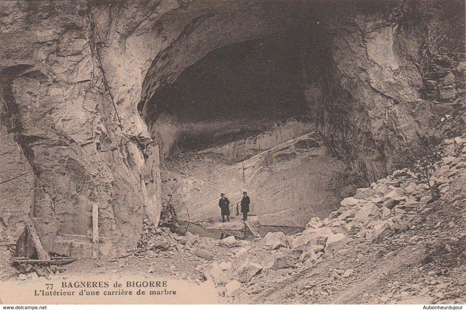 BAGNERES DE BIGORRE Interieur D'une Carriere De Marbre 248E - Bagneres De Bigorre