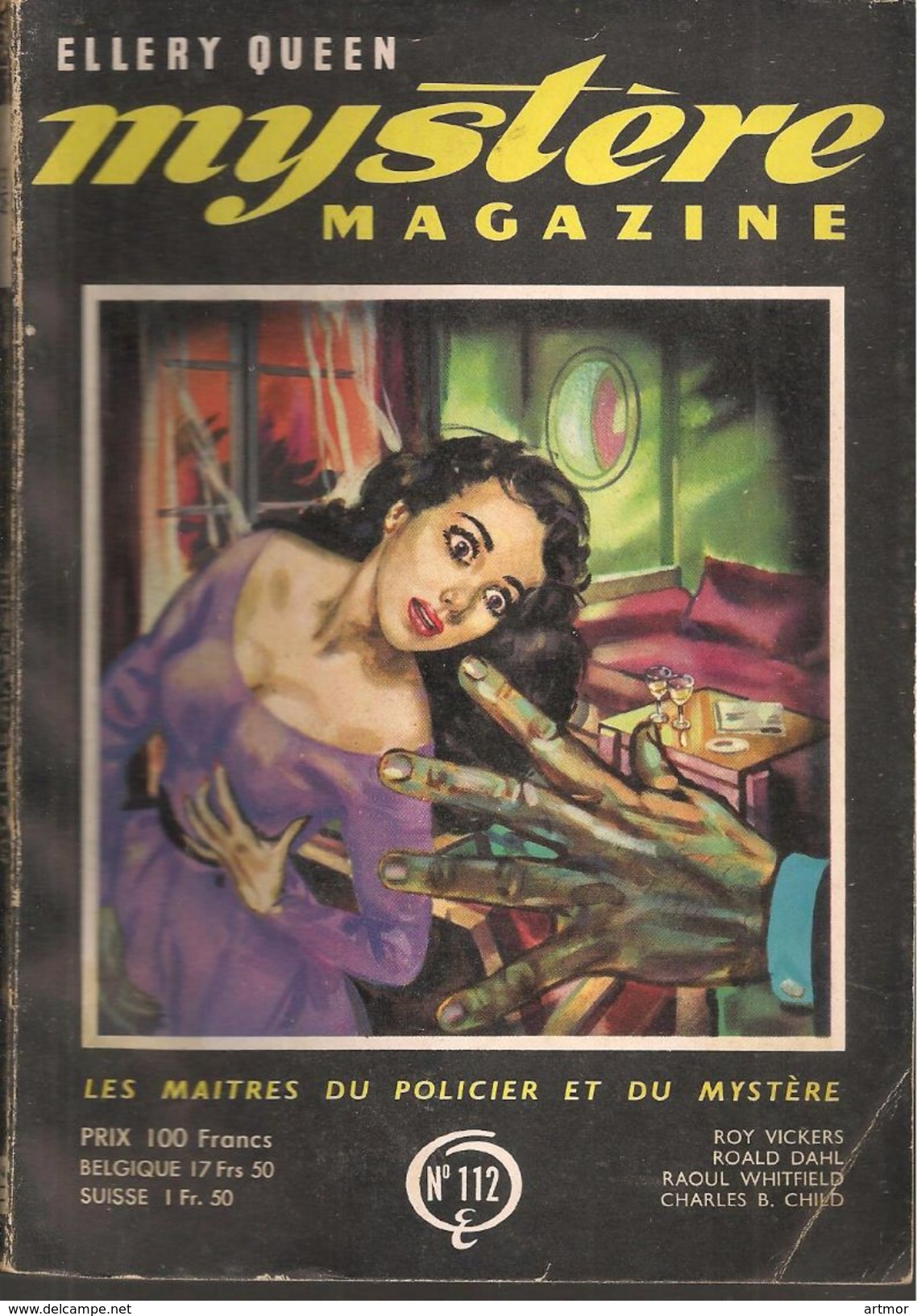 MYSTÈRE-MAGAZINE N°112 - Opta - Ellery Queen Magazine