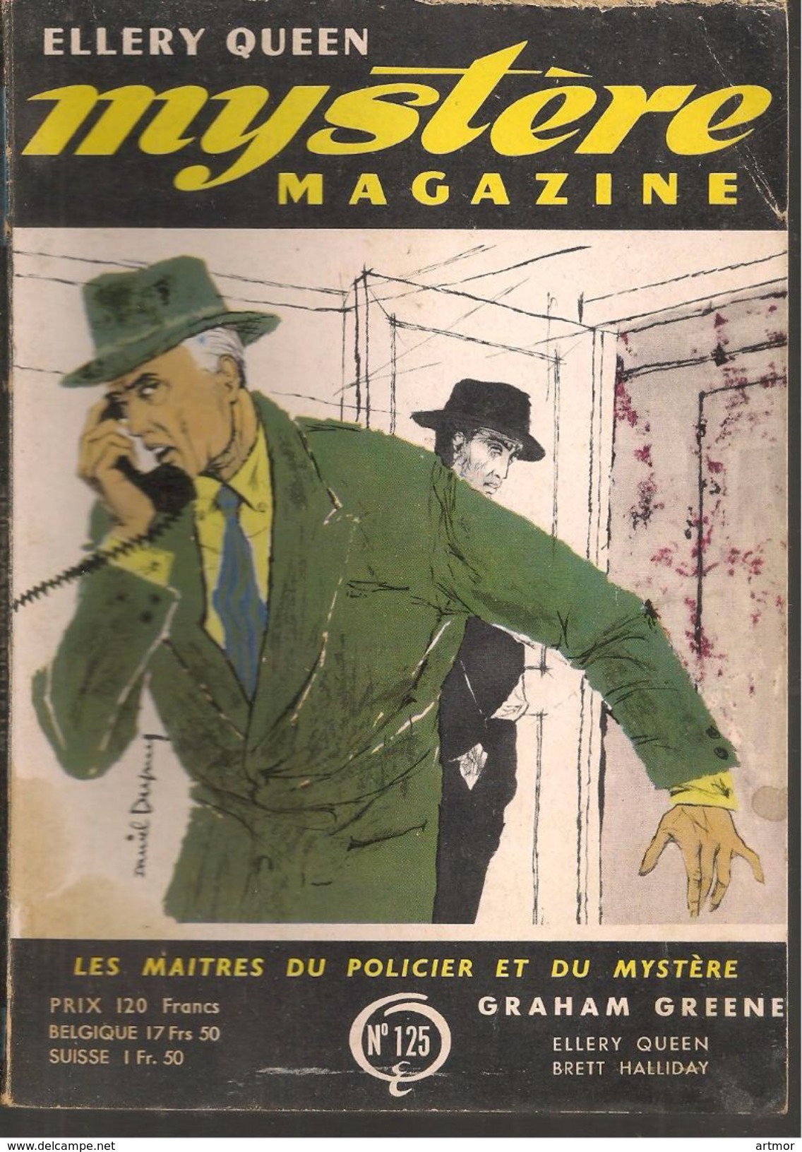 MYSTÈRE-MAGAZINE N°125 - Opta - Ellery Queen Magazine