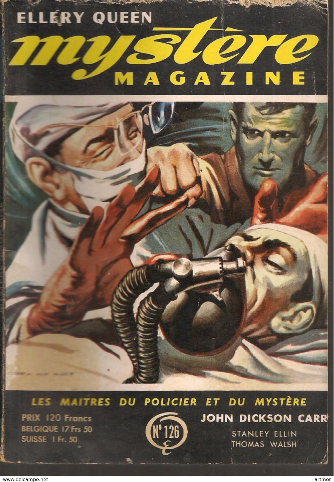 MYSTÈRE-MAGAZINE N°126 - Opta - Ellery Queen Magazine