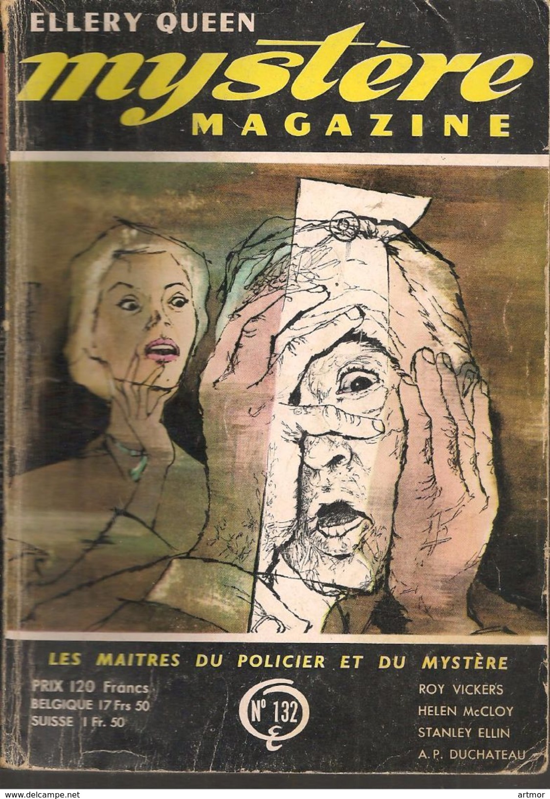 MYSTÈRE-MAGAZINE N°132 - Opta - Ellery Queen Magazine