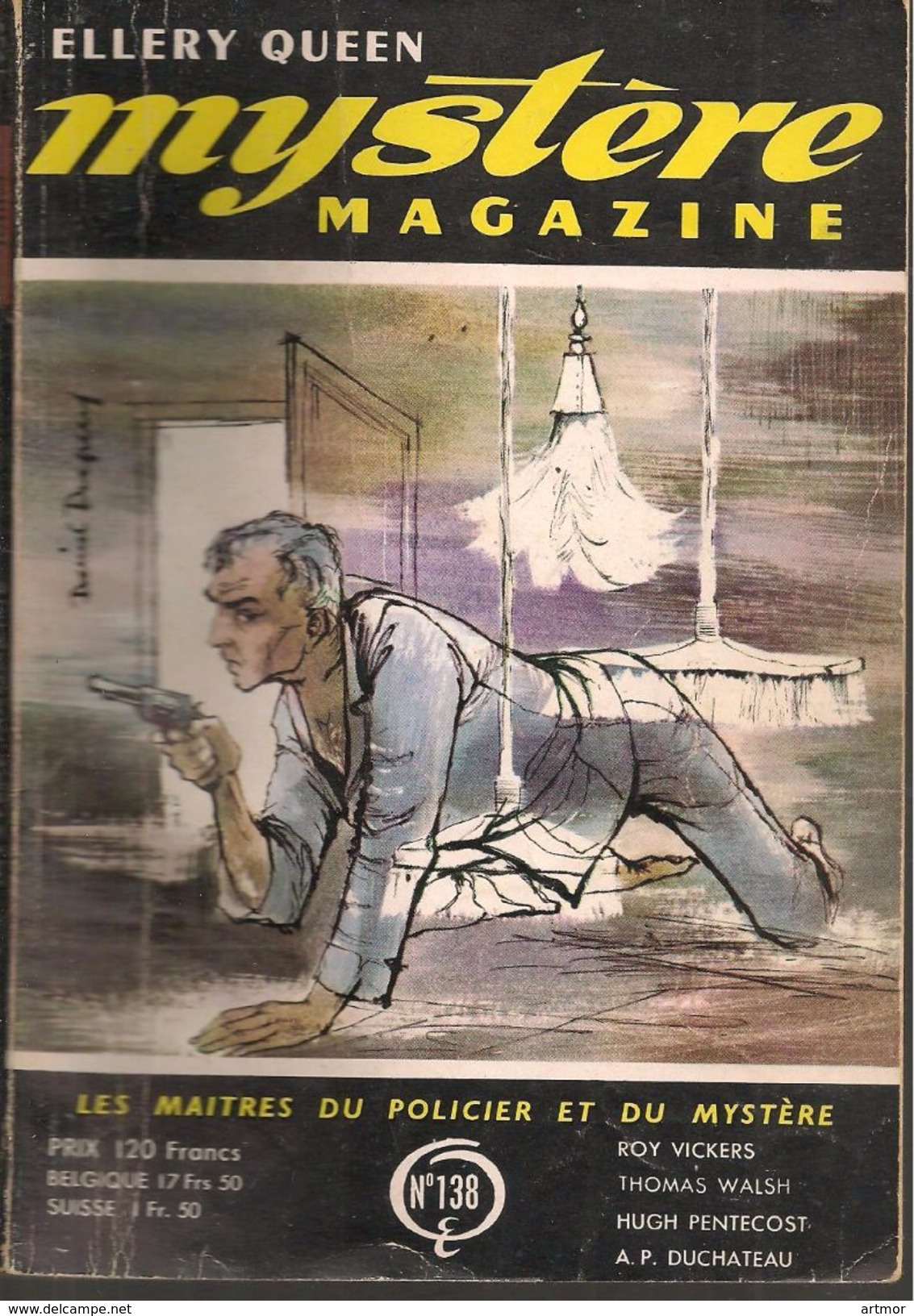 MYSTÈRE-MAGAZINE N°138 - Opta - Ellery Queen Magazine