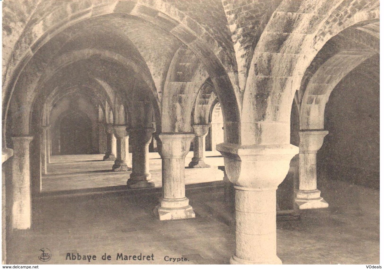 Anhée - CPA - Abbaye De Maredret - La Crypte - Anhée