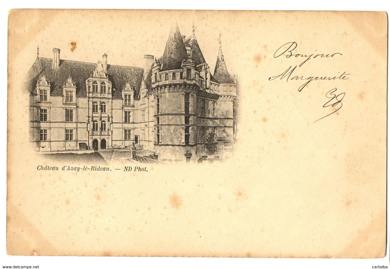 CPA 37 Indre Et Loire Azay-le-Rideau Château - Azay-le-Rideau