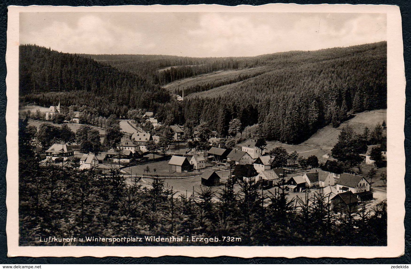 A9622 - Wildenthal Bei Eibenstock - Gel 1940 Sonderstempel - Landgraf - Eibenstock