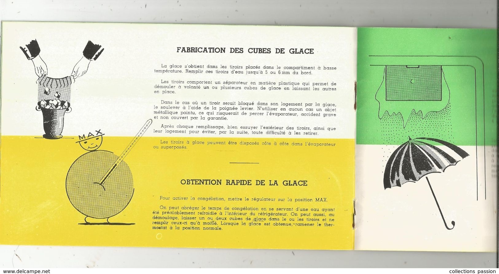 Publicité FRIGELUX , Refrigérateur, 3 Scans, 8 Pages , Frais Fr : 1.85 E - Publicités